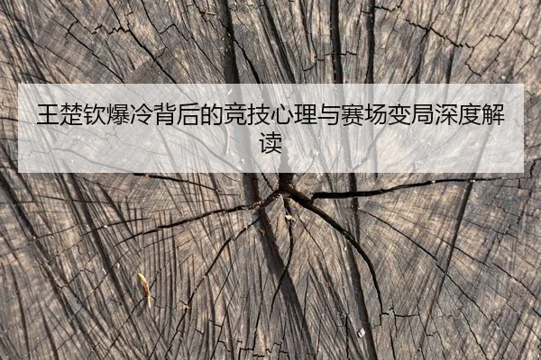 王楚钦爆冷背后的竞技心理与赛场变局深度解读