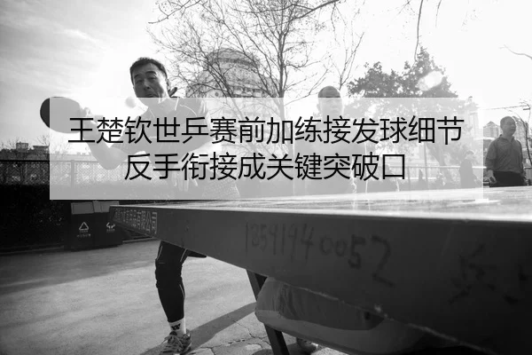 王楚钦世乒赛前加练接发球细节 反手衔接成关键突破口
